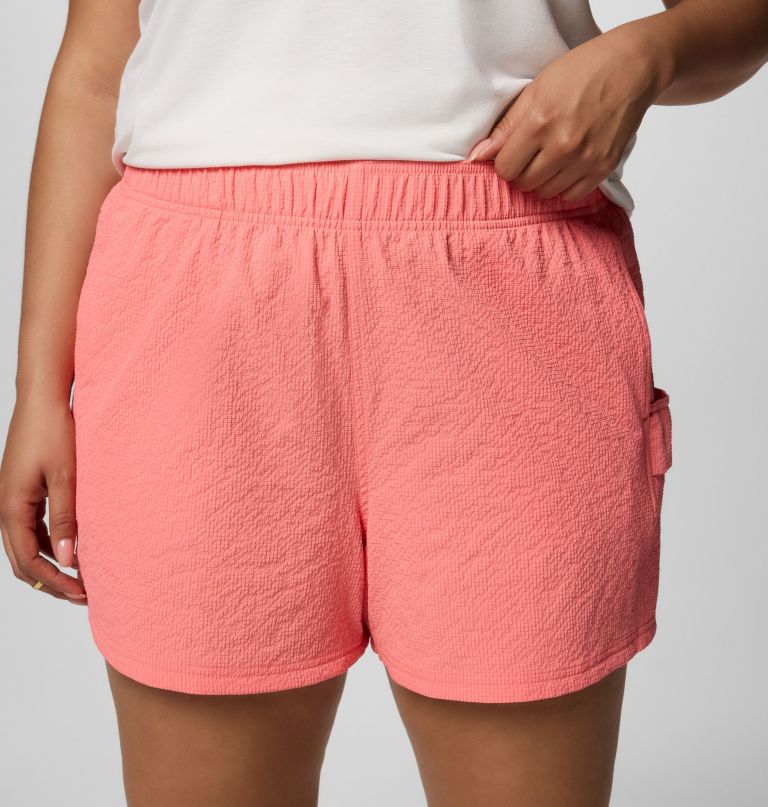 dames sucker for summer shorts - plus size
