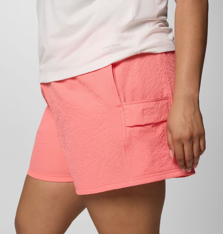 dames sucker for summer shorts - plus size