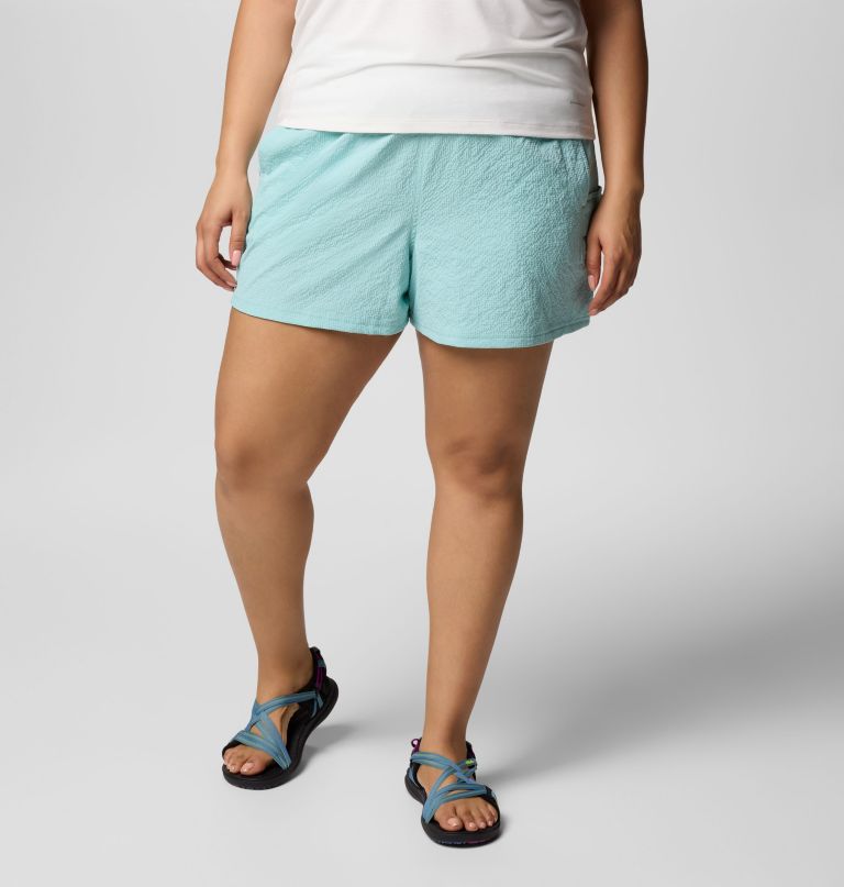 dames sucker for summer shorts - plus size