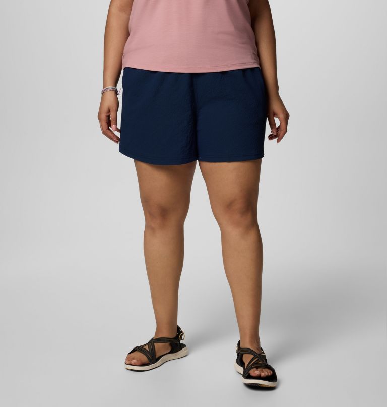 dames sucker for summer shorts - plus size