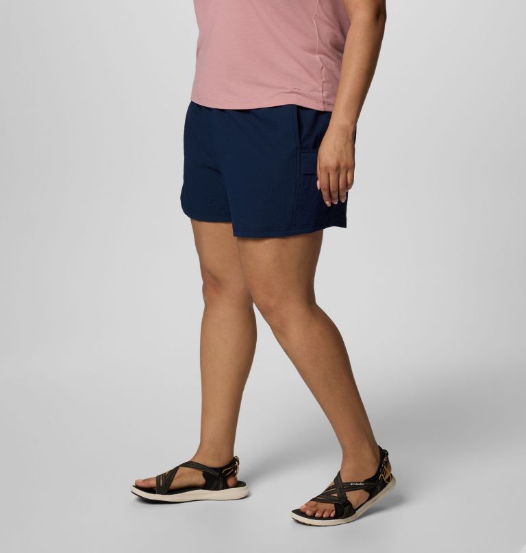 dames sucker for summer shorts - plus size