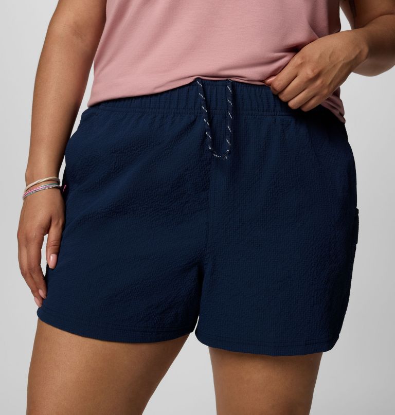 dames sucker for summer shorts - plus size