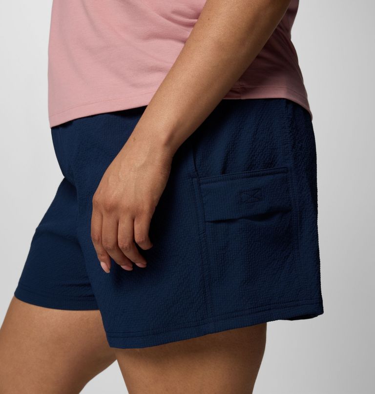 dames sucker for summer shorts - plus size