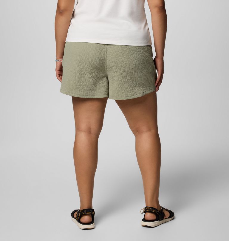 dames sucker for summer shorts - plus size