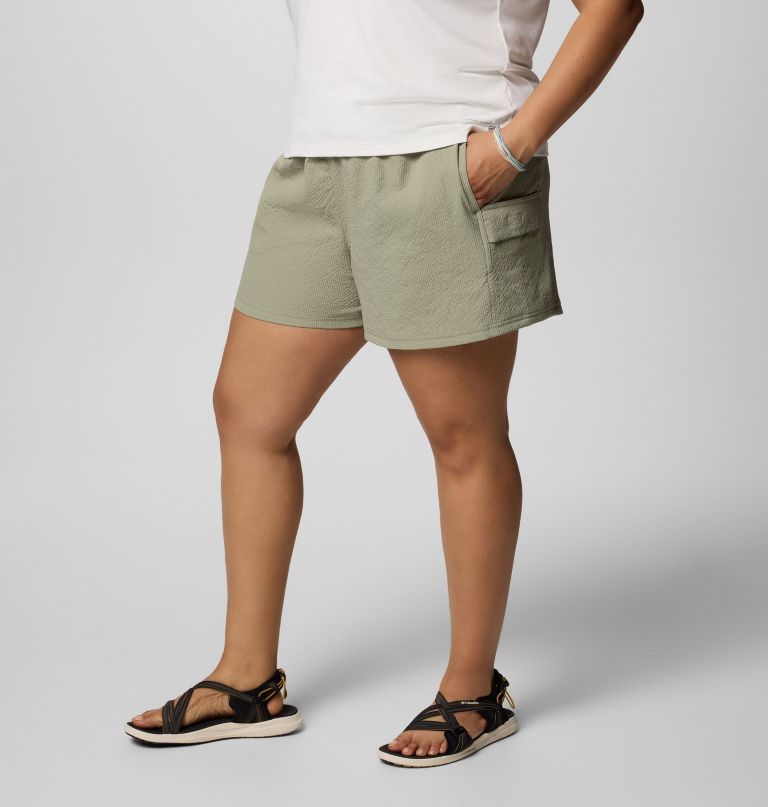 dames sucker for summer shorts - plus size
