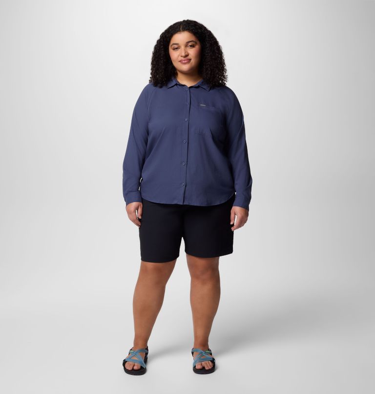 leslie falls lange shorts ii voor dames - plus size