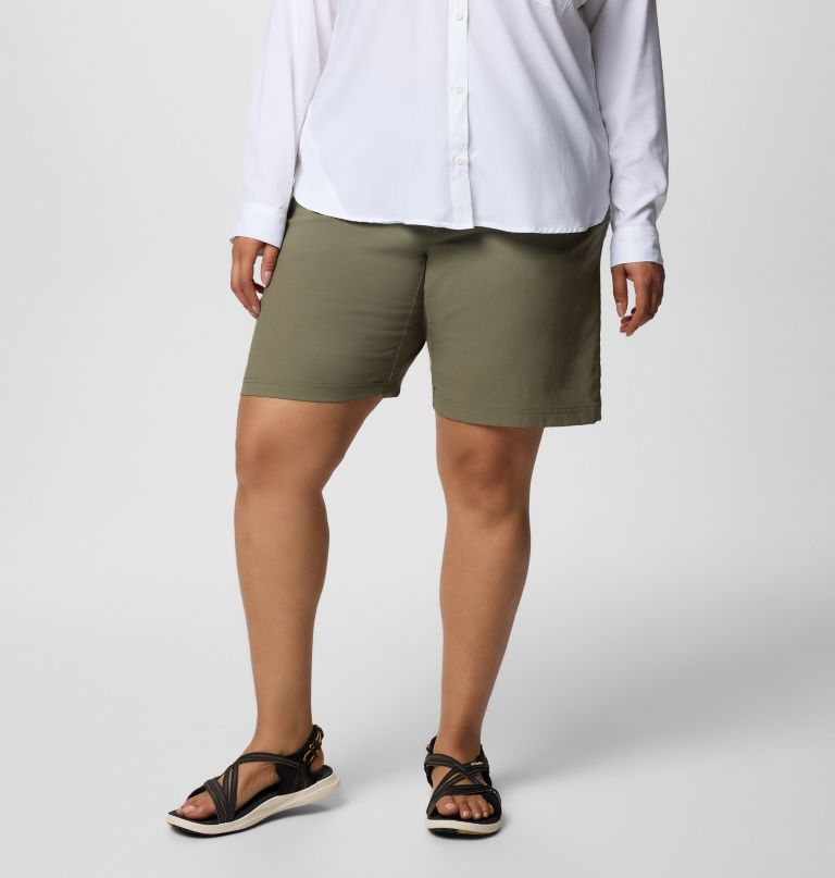 leslie falls lange shorts ii voor dames - plus size