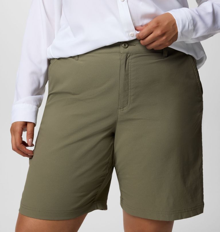 leslie falls lange shorts ii voor dames - plus size