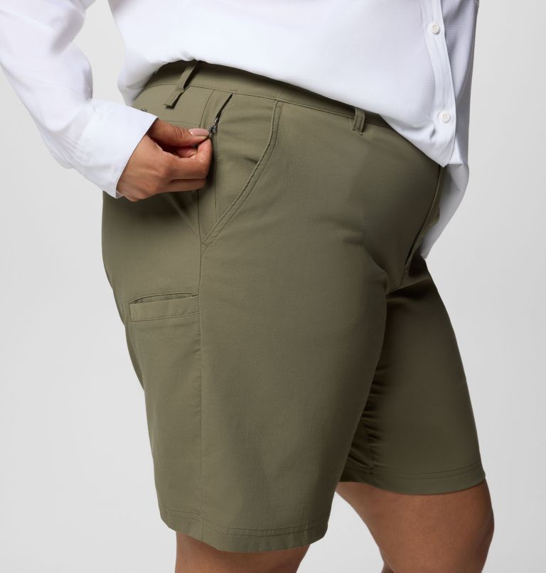 leslie falls lange shorts ii voor dames - plus size
