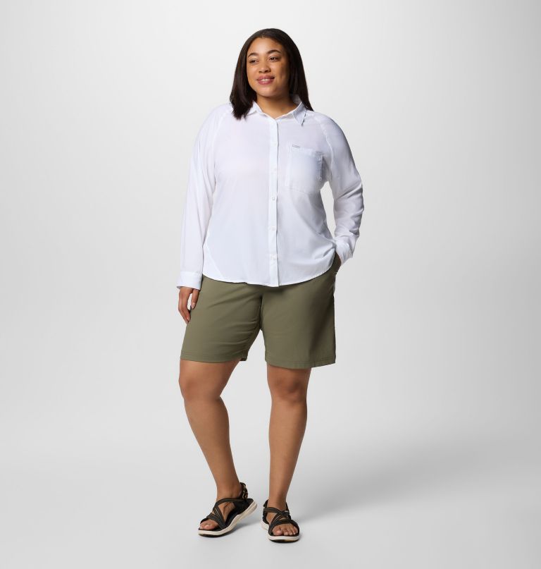 leslie falls lange shorts ii voor dames - plus size