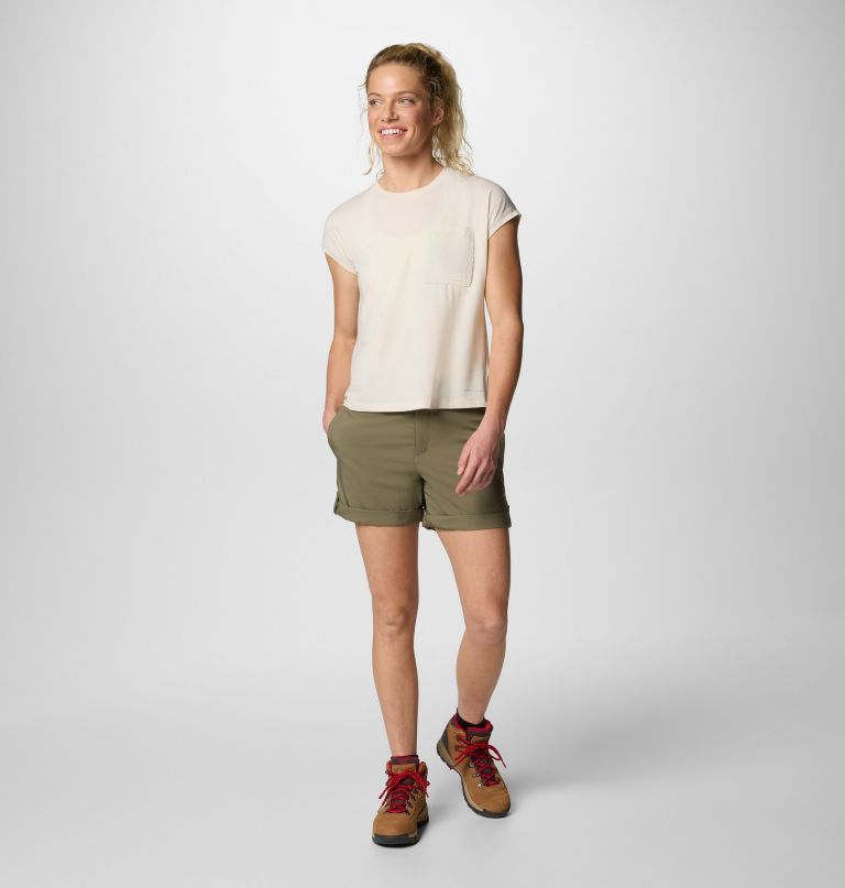 dames silver ridge utility shorts