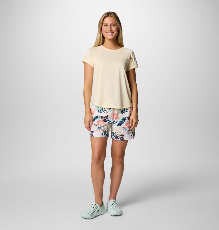 dames sandy river bedrukte shorts iii