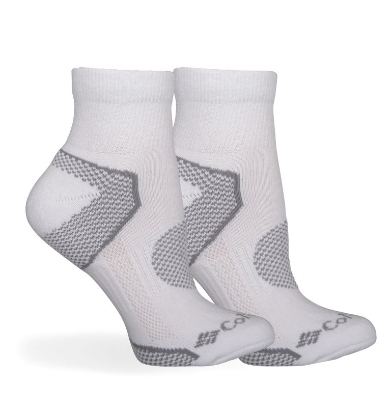 balance point walk quarter socks - 2-pack