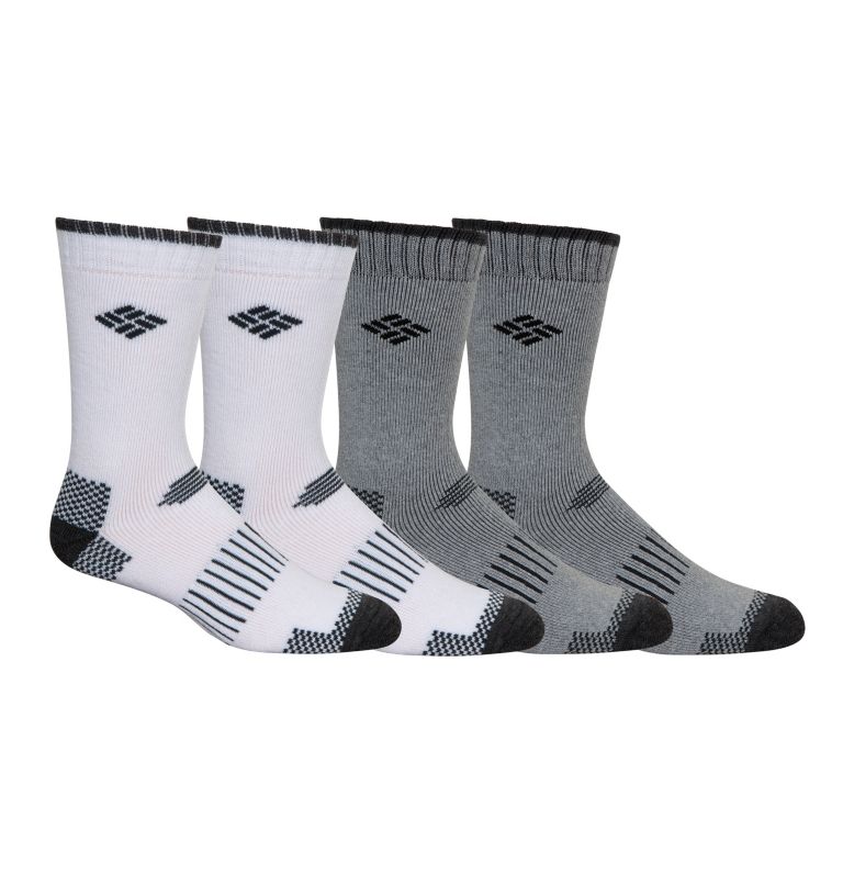 heren vochtregulerende sokken met checkprint - 4-pack