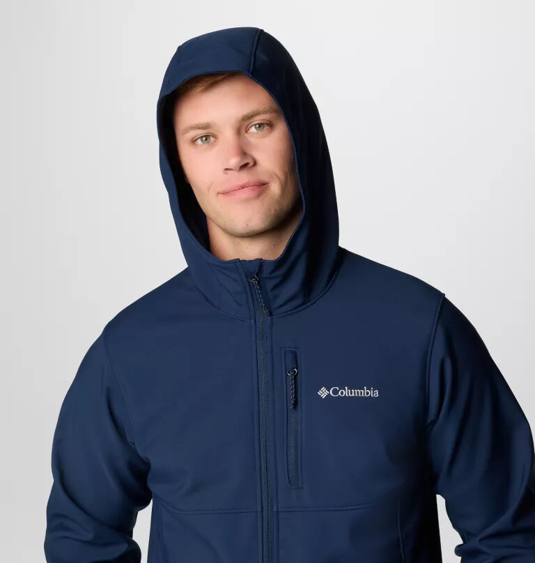 heren ascender ii softshelljas met capuchon