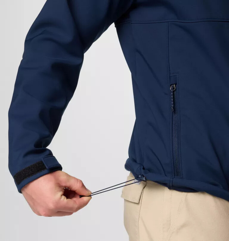heren ascender ii softshelljas met capuchon