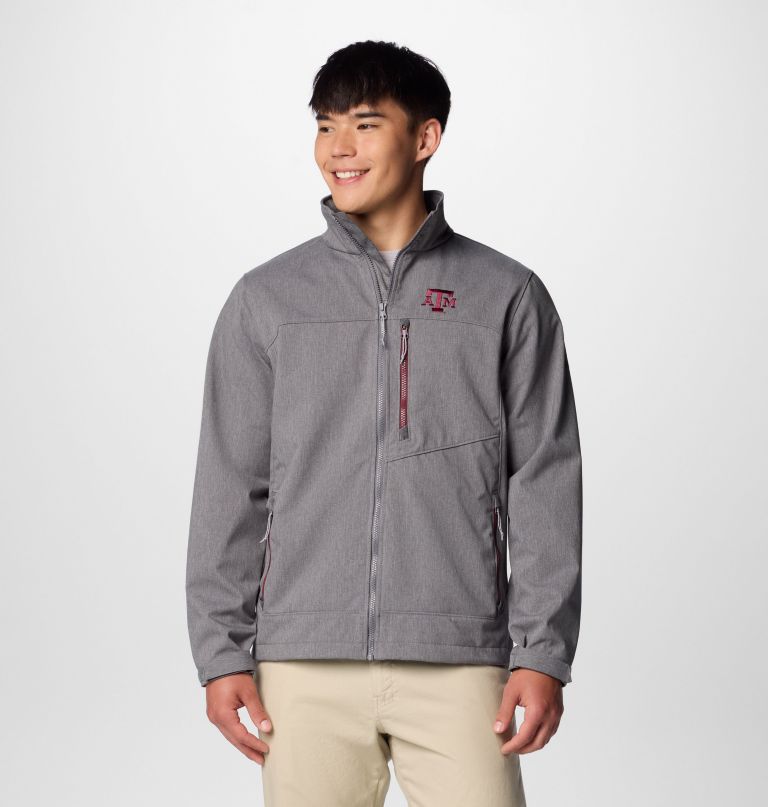 heren collegiate ascender iii softshell - texas am