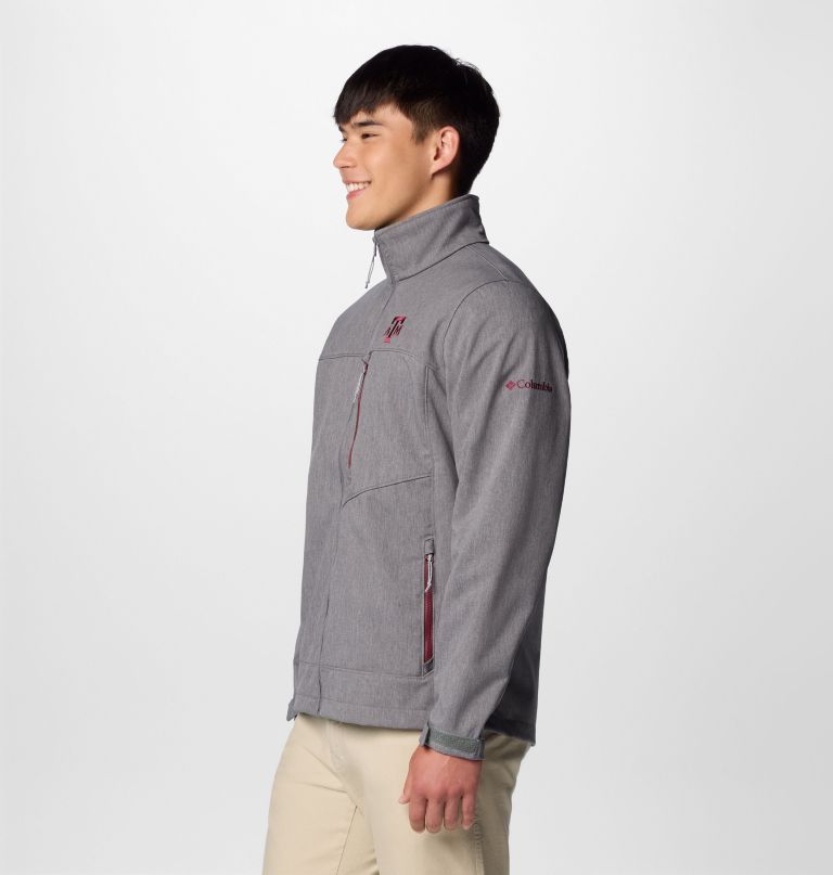 heren collegiate ascender iii softshell - texas am
