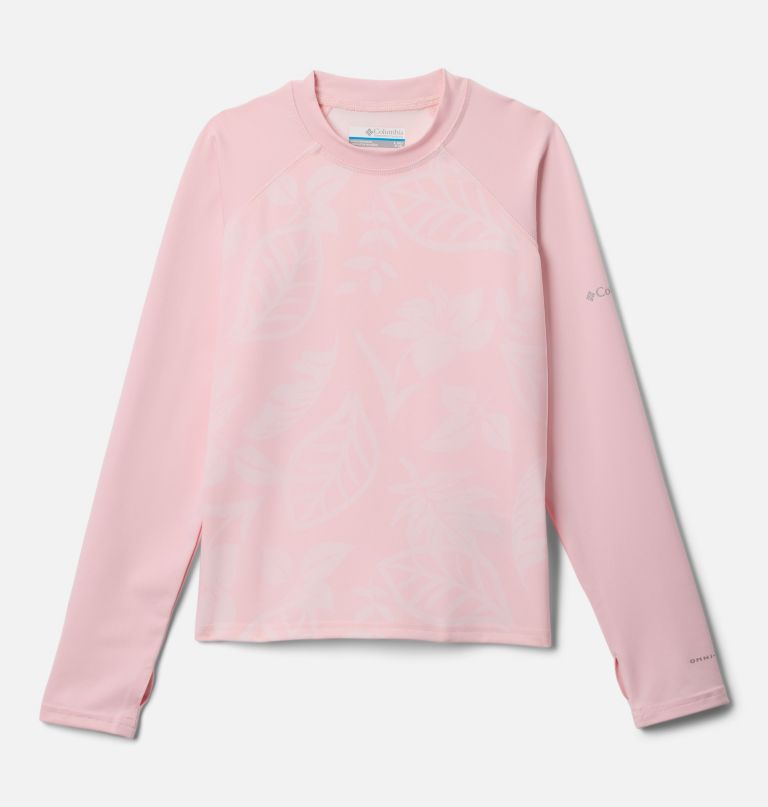 kindershirt met lange mouwen en print van sandy shores ter bescherming tegen de zon.