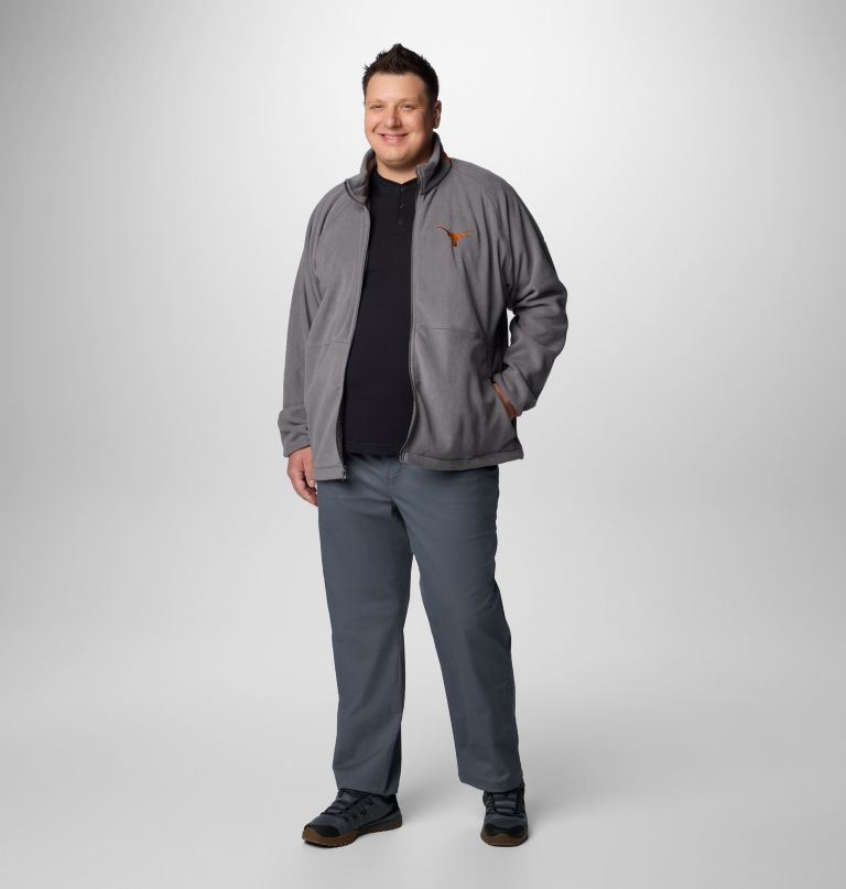 heren collegiate flanker iv fleece jacket - texas - grote maten