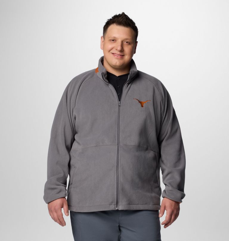 heren collegiate flanker iv fleece jacket - texas - grote maten