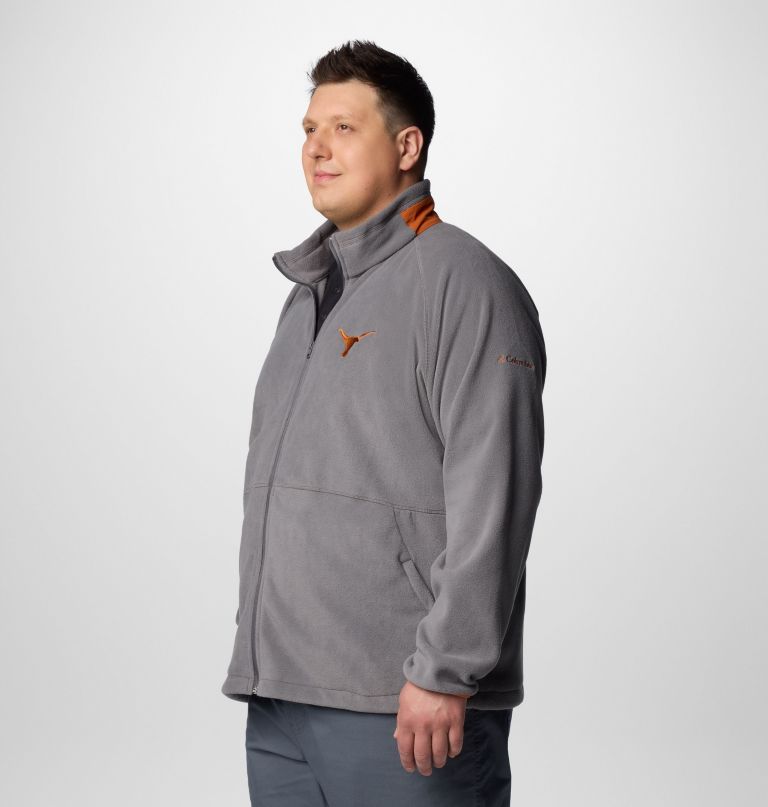 heren collegiate flanker iv fleece jacket - texas - grote maten
