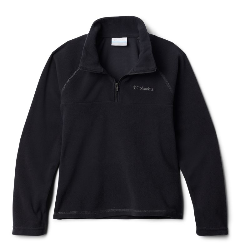jongens glacial fleece pullover met kwartrits