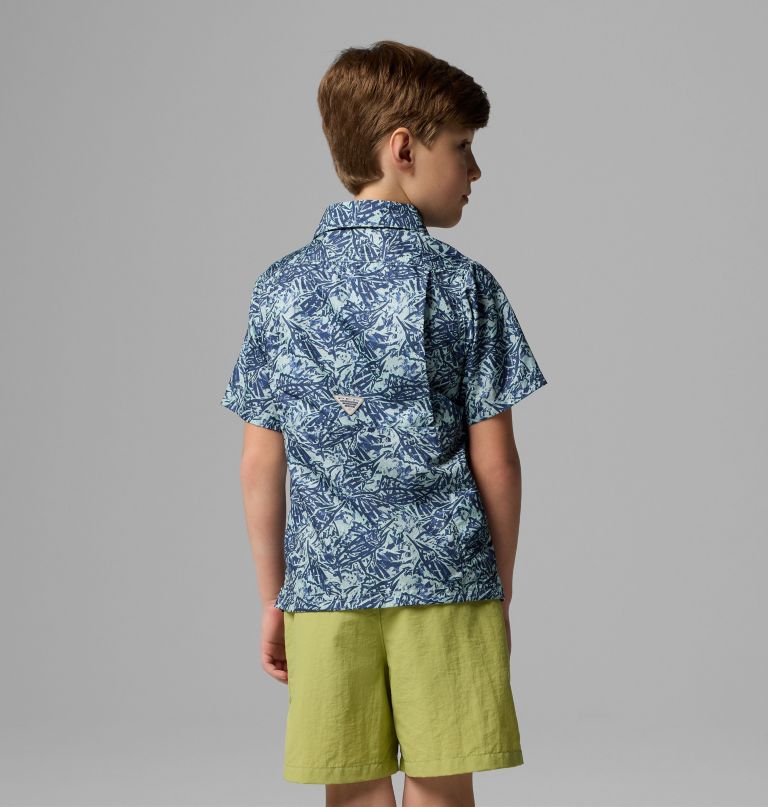 pfg super slack tide campshirt met korte mouwen voor jongens
