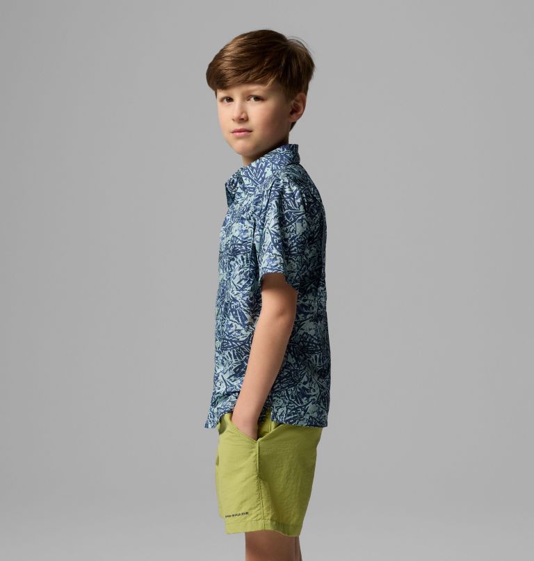 pfg super slack tide campshirt met korte mouwen voor jongens