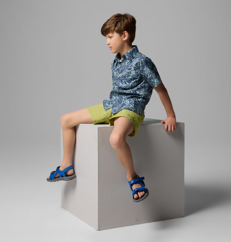 pfg super slack tide campshirt met korte mouwen voor jongens