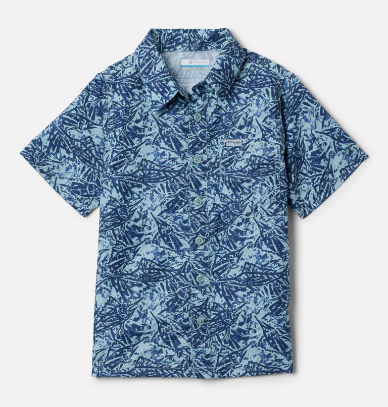 pfg super slack tide campshirt met korte mouwen voor jongens