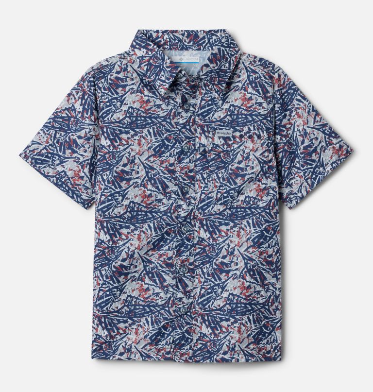 pfg super slack tide campshirt met korte mouwen voor jongens