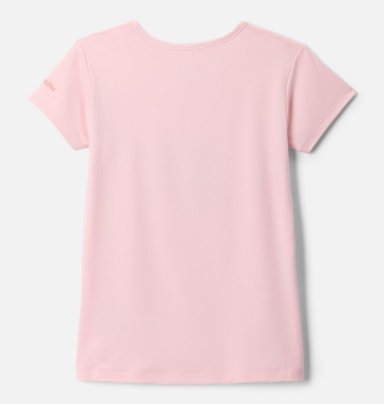 meisjes tech trail t-shirt met korte mouwen en grafische print