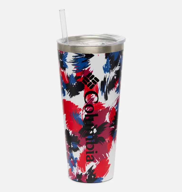 geïsoleerde drinkbeker met rietje - 625 ml