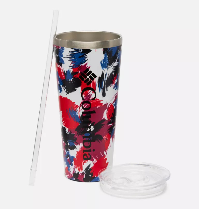 geïsoleerde drinkbeker met rietje - 625 ml