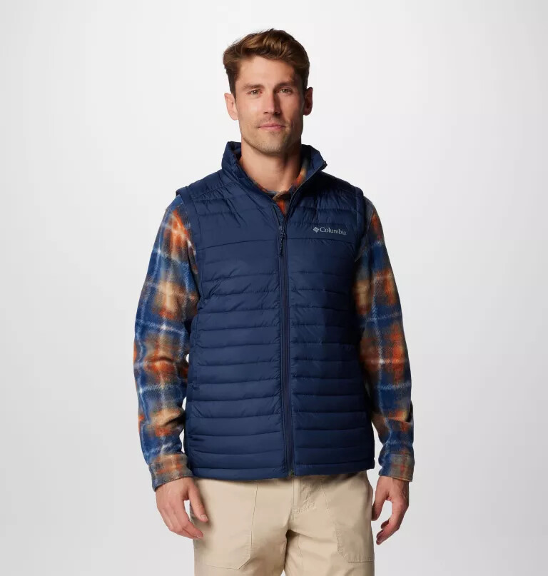 heren silver falls ii vest - lang