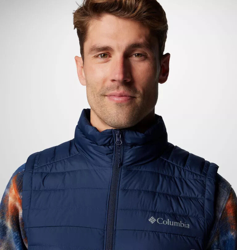 heren silver falls ii vest - lang