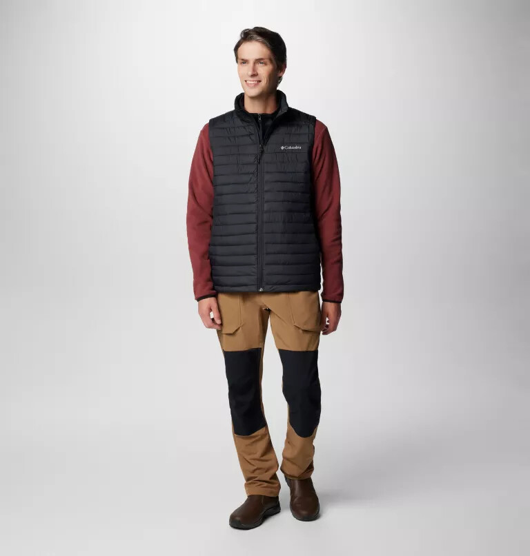 heren silver falls ii vest - lang