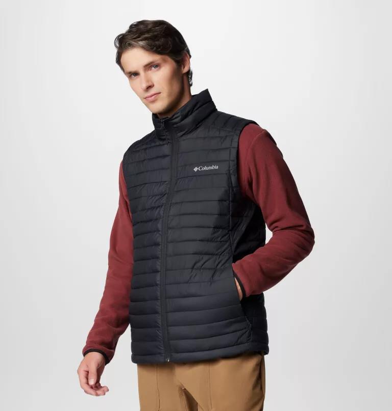 heren silver falls ii vest - lang