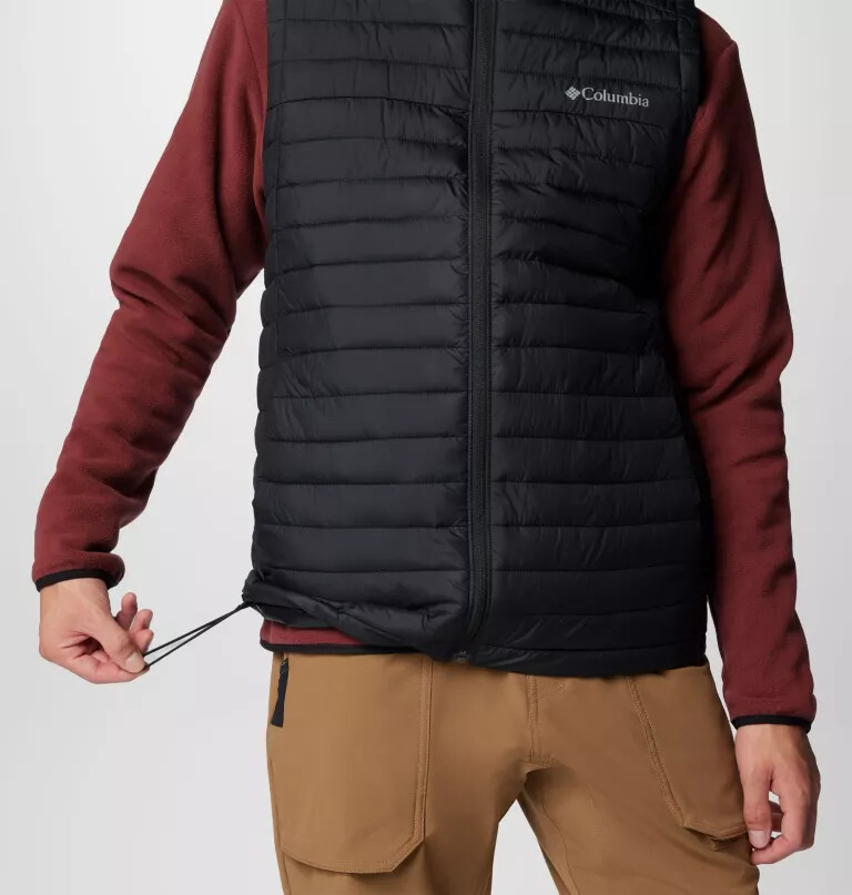 heren silver falls ii vest - lang