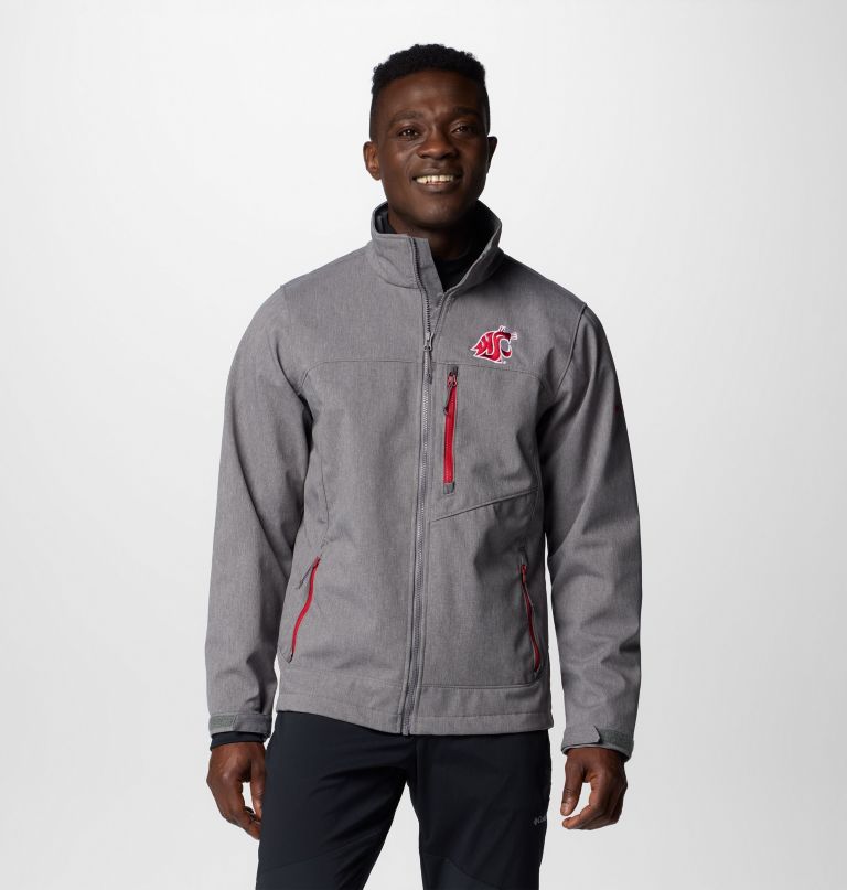 heren collegiate ascender iii softshell - washington state