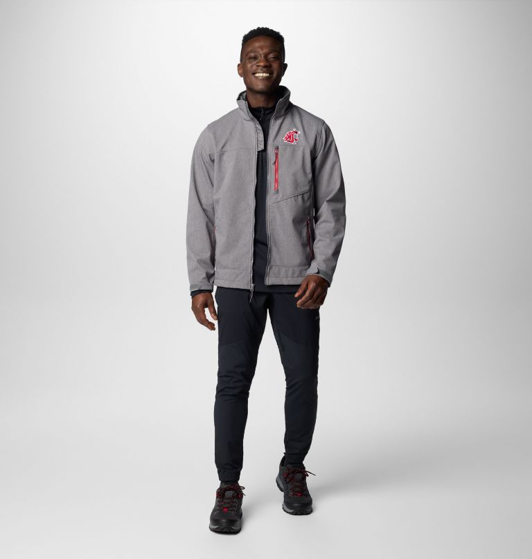 heren collegiate ascender iii softshell - washington state