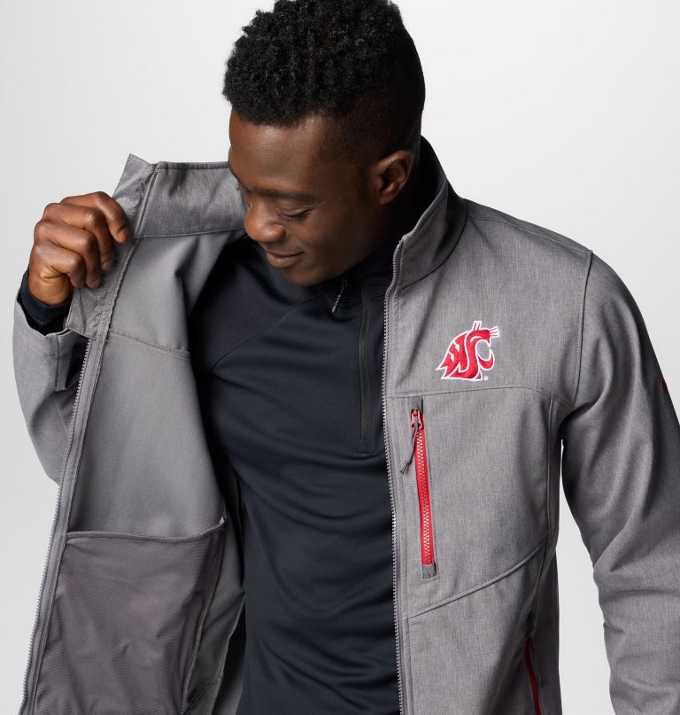 heren collegiate ascender iii softshell - washington state