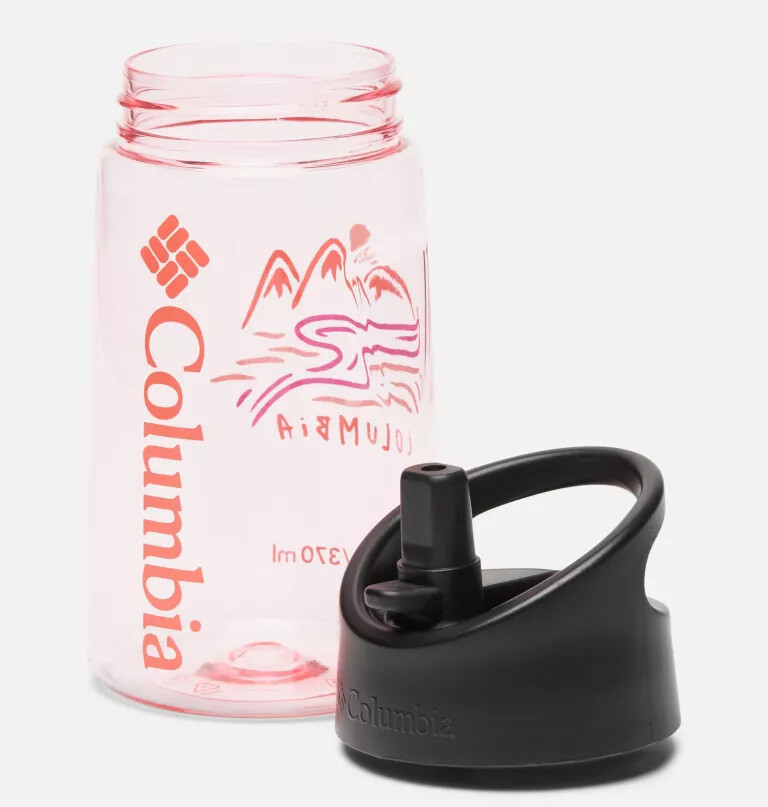 bpa-vrije fles met rietje - 355 ml