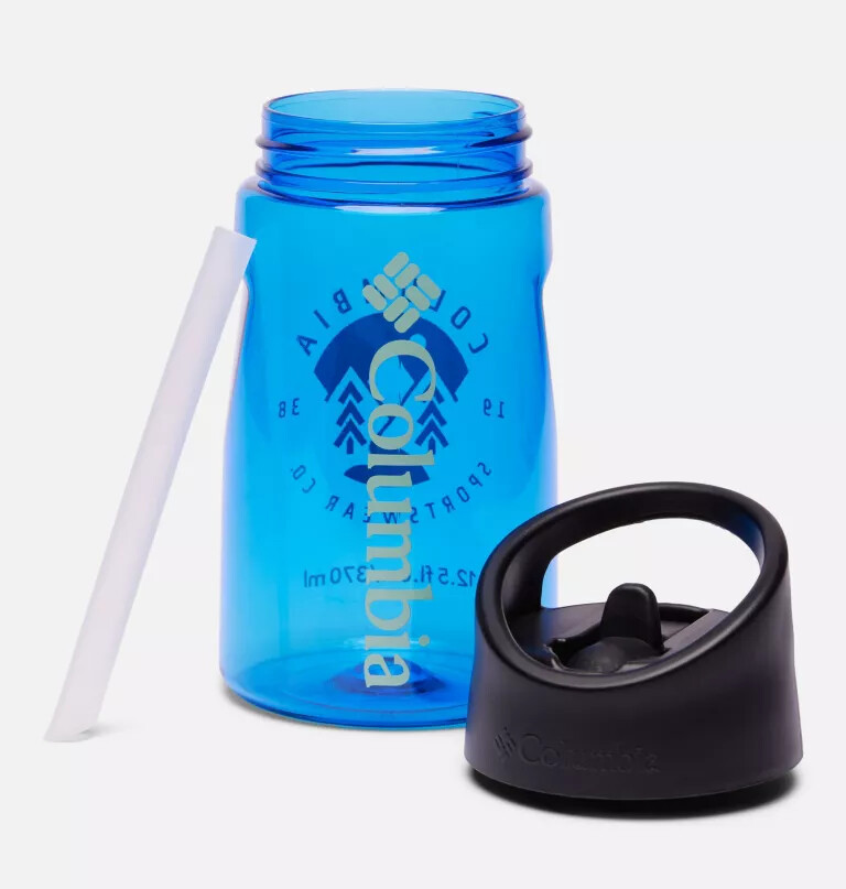 bpa-vrije fles met rietje - 355 ml