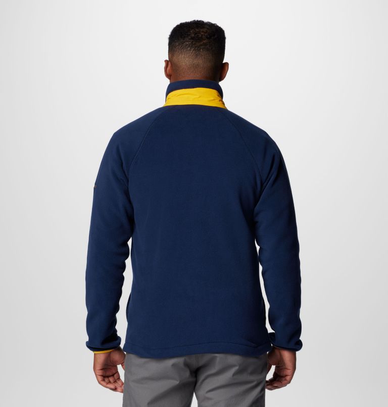heren collegiate flanker iv fleece jacket - west virginia