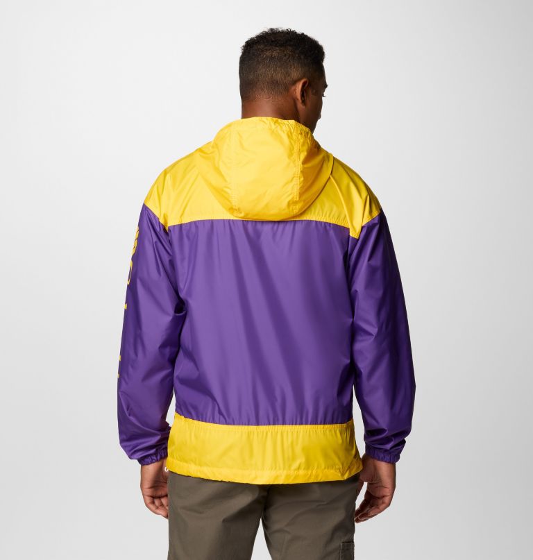 heren flash challenger ii windbreaker - lsu