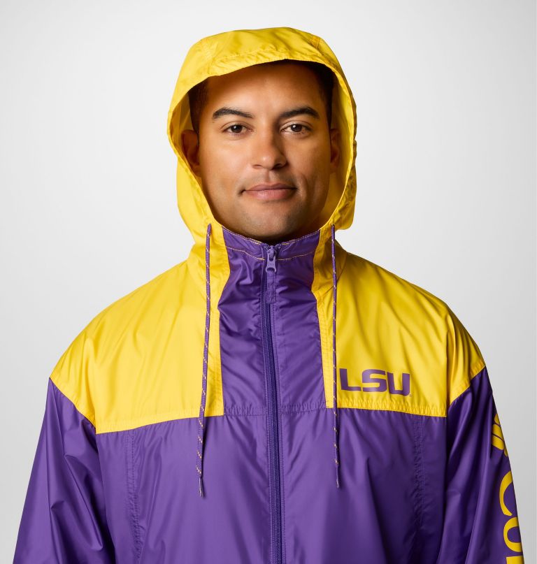 heren flash challenger ii windbreaker - lsu