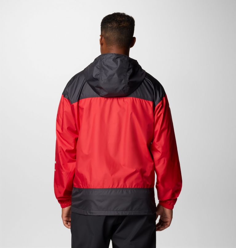 heren flash challenger ii windbreaker - ohio state