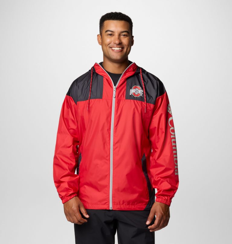 heren flash challenger ii windbreaker - ohio state